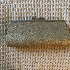 Elegant Vintage Gold Clutch Bag